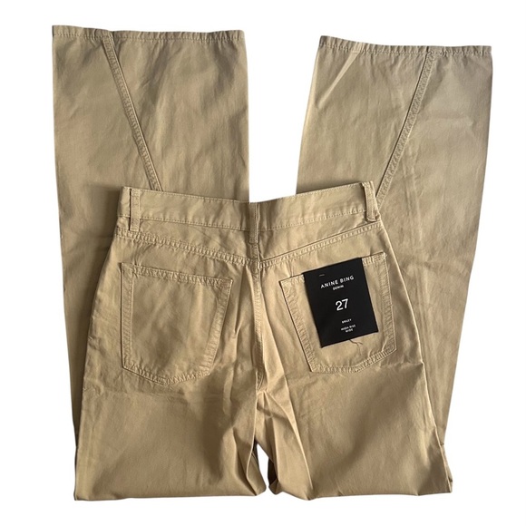 NWT💕 ANINE BING Briley Pant 31” - Oatmeal 27 - Picture 5 of 6